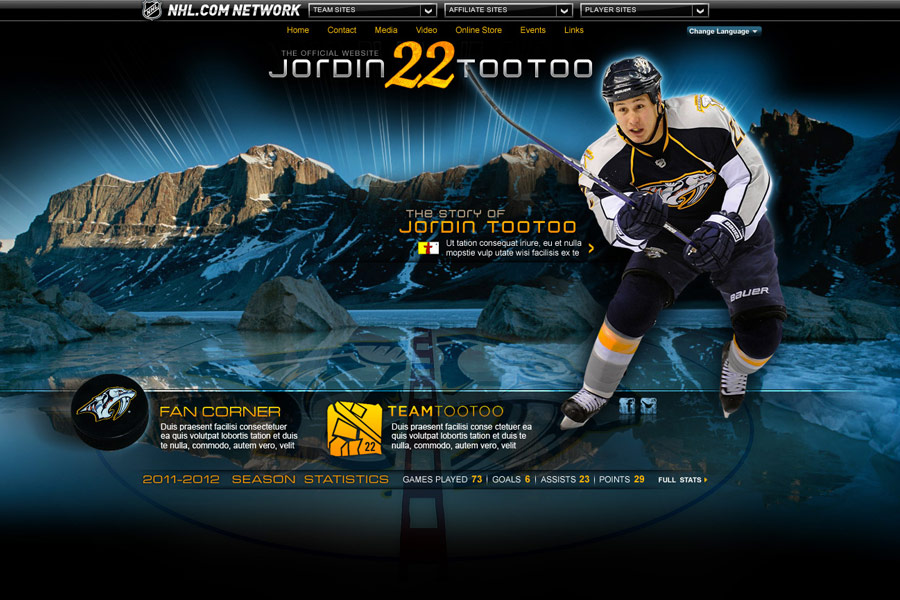 Jordin Tootoo nominated for NHL Foundation Player Award